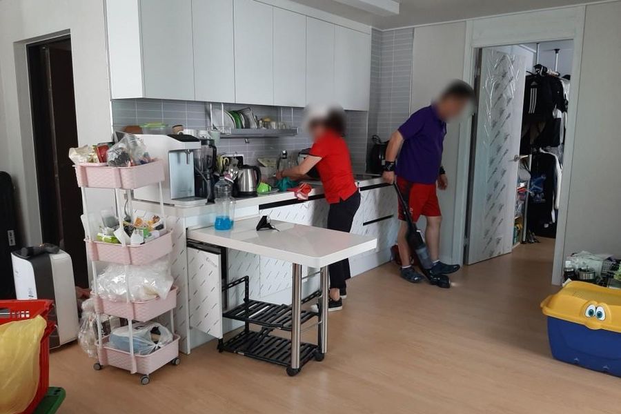 북구 학정동 현장 상태 기록